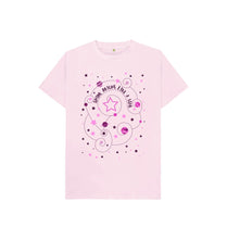 Load image into Gallery viewer, Pink Kids Shine Bright Like A Star Pink T-Shirt