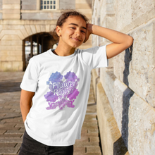 Load image into Gallery viewer, KIDS FLOWER POWER CANDY WHITE T-SHIRT
