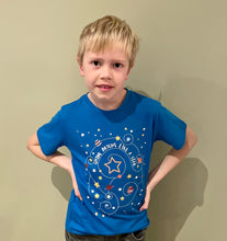 Load image into Gallery viewer, KIDS SHINE BRIGHT LIKE A STAR ORGANIC COTTON T SHIRT
