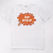 Load image into Gallery viewer, Go Wild Organic Cotton Unisex Slogan Printed T Shirt
