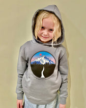 Load image into Gallery viewer, Feel Alive Kids Organic Cotton Storm Blue Hoodie
