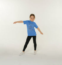 Load image into Gallery viewer, KIDS SHINE BRIGHT LIKE A STAR BLUE T-SHIRT
