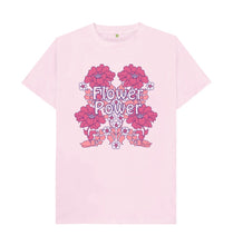 Load image into Gallery viewer, Pink Pink Flower Power T-Shirt
